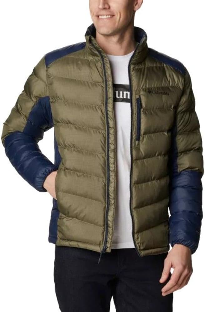 M's Labyrinth Loop Jacket Stone Green/Collegiate Navy, view: 0