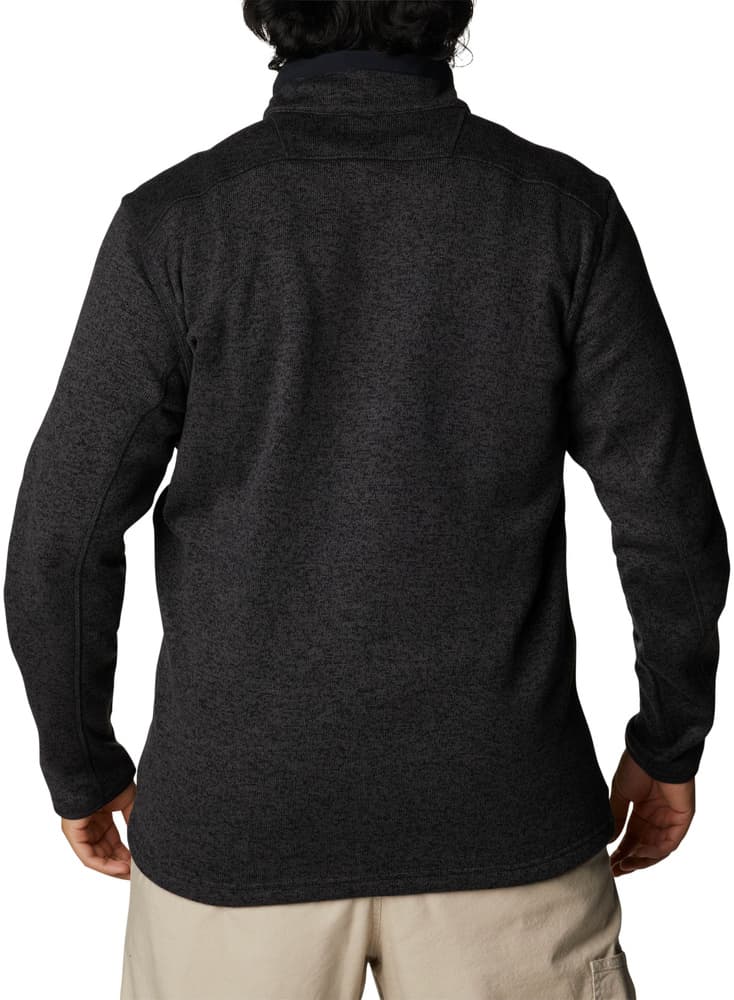 M's Sweater Weather Full Zip Heather Black, view: 1