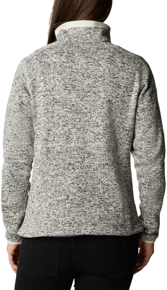 W's Sweater Weather Full Zip Chalk Heather, view: 1