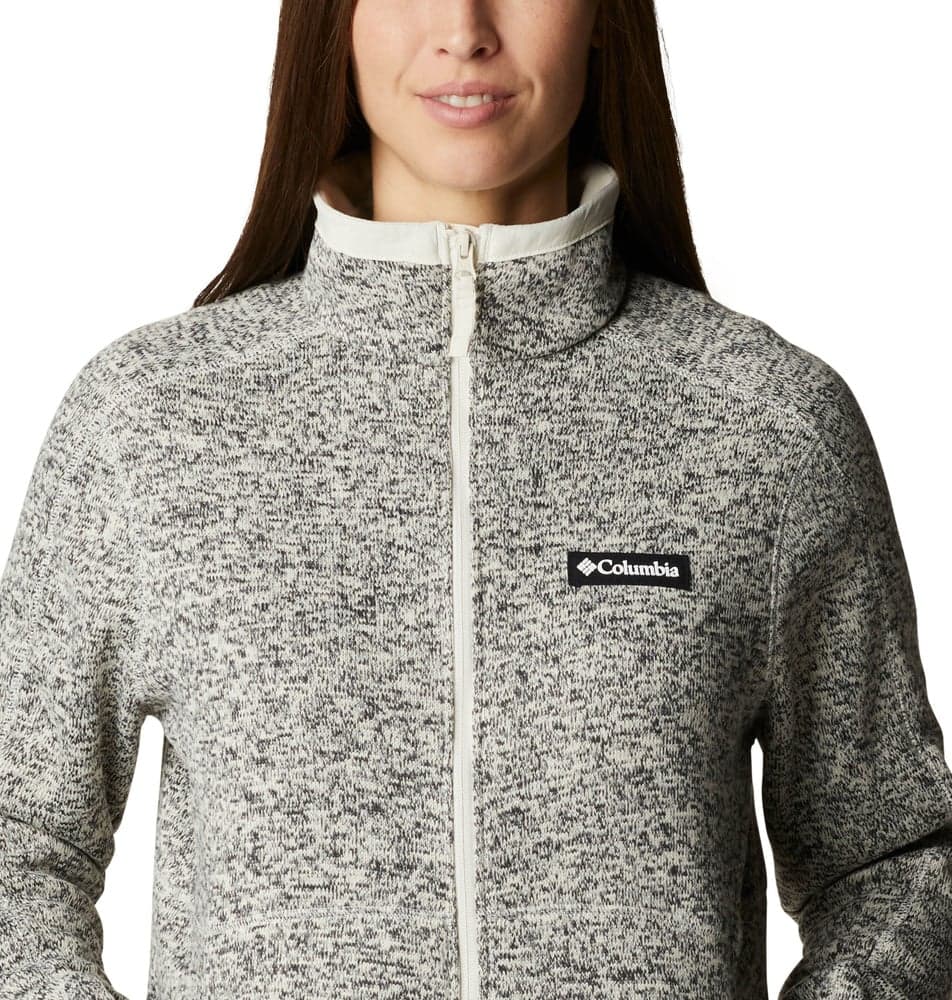 W's Sweater Weather Full Zip Chalk Heather, view: 4