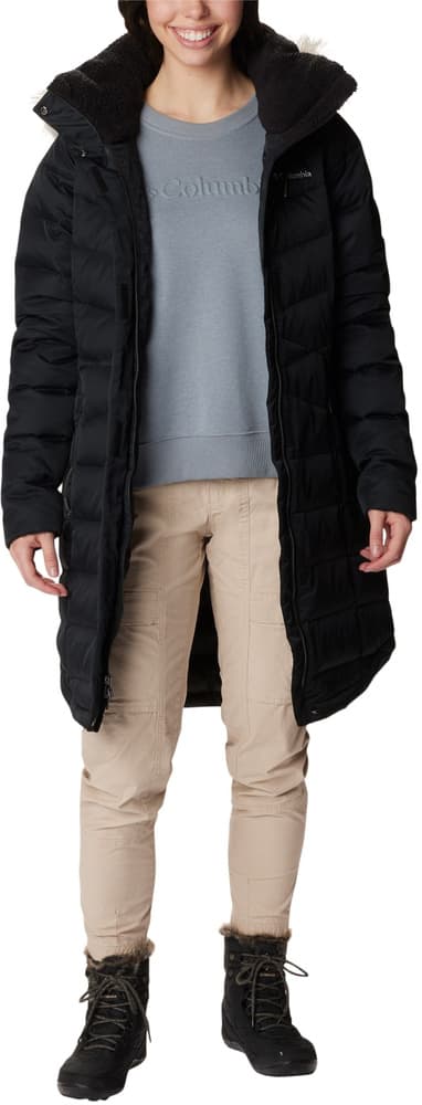 W's Belle Isle Mid Down Jacket Black, view: 1