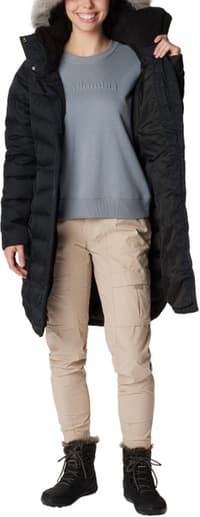 W's Belle Isle Mid Down Jacket Black - view: 2