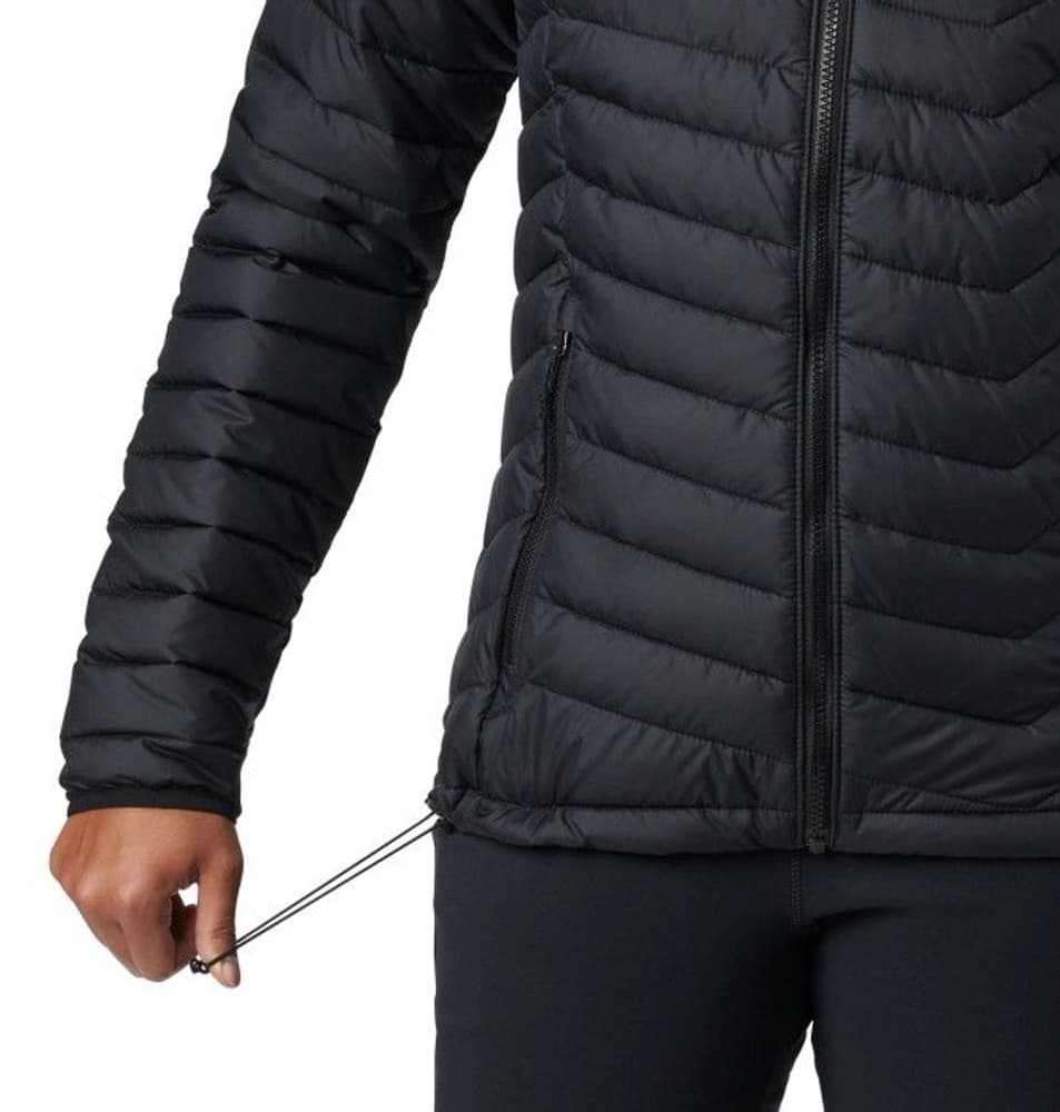 W's Powder Lite Hooded Jacket Black, view: 4