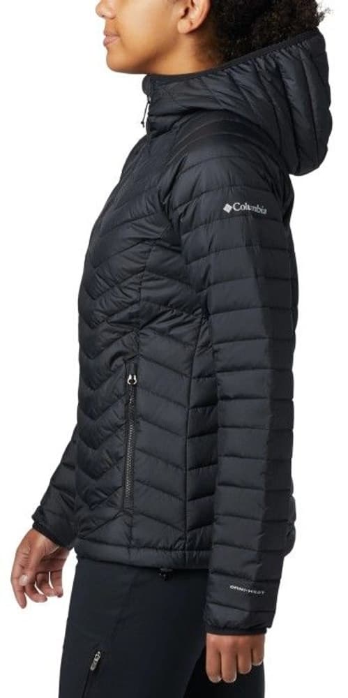 W's Powder Lite Hooded Jacket Black, view: 2