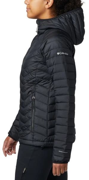 W's Powder Lite Hooded Jacket Black, view: 2