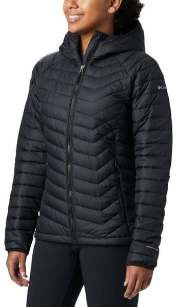 W's Powder Lite Hooded Jacket Black, view: 0