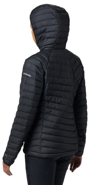 W's Powder Lite Hooded Jacket Black, view: 3