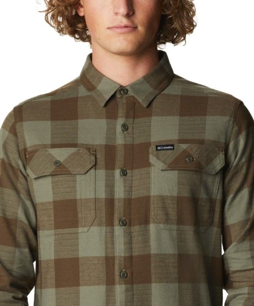 M's Flare Gun Stretch Flannel Stone Green, view: 4