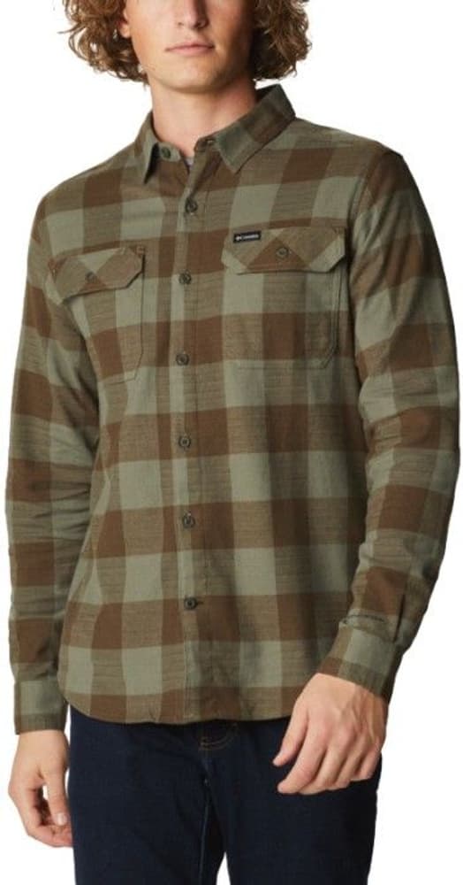 M's Flare Gun Stretch Flannel Stone Green, view: 0