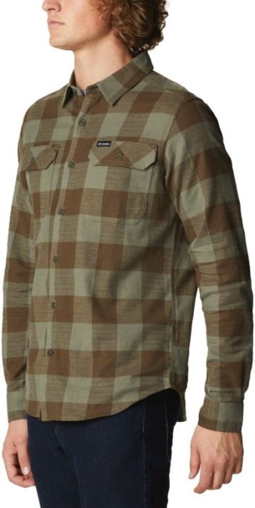 M's Flare Gun Stretch Flannel Stone Green, view: 2