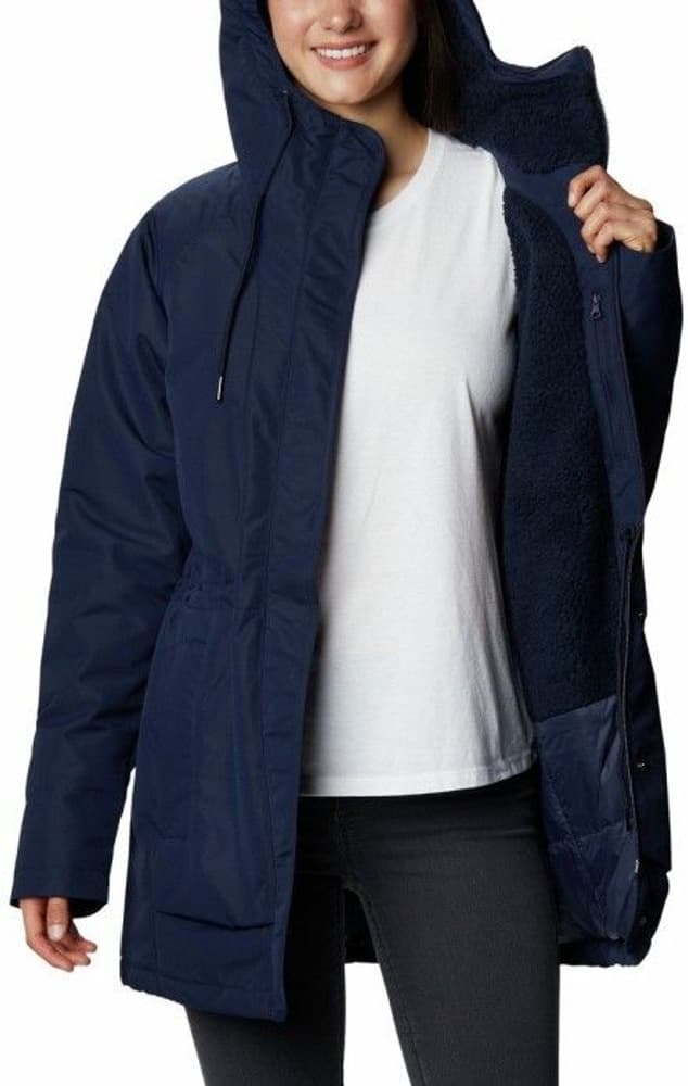 W's South Sherpa Lined Jacket Dark Nocturnal, view: 0