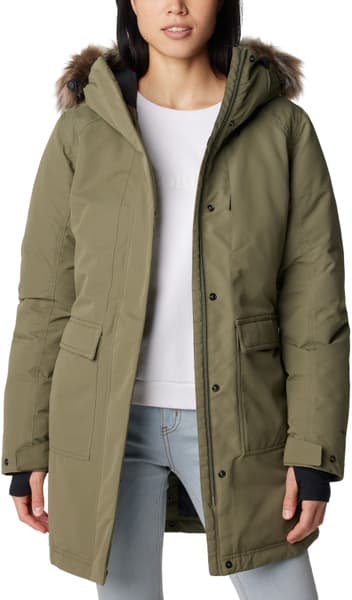 W's Little Si Insulated Parka Stone Green, view: 2