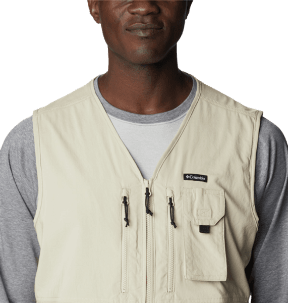 M's Silver Ridge Utility Vest Ancient Fossil, view: 2