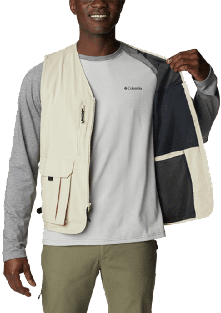 M's Silver Ridge Utility Vest Ancient Fossil, view: 0