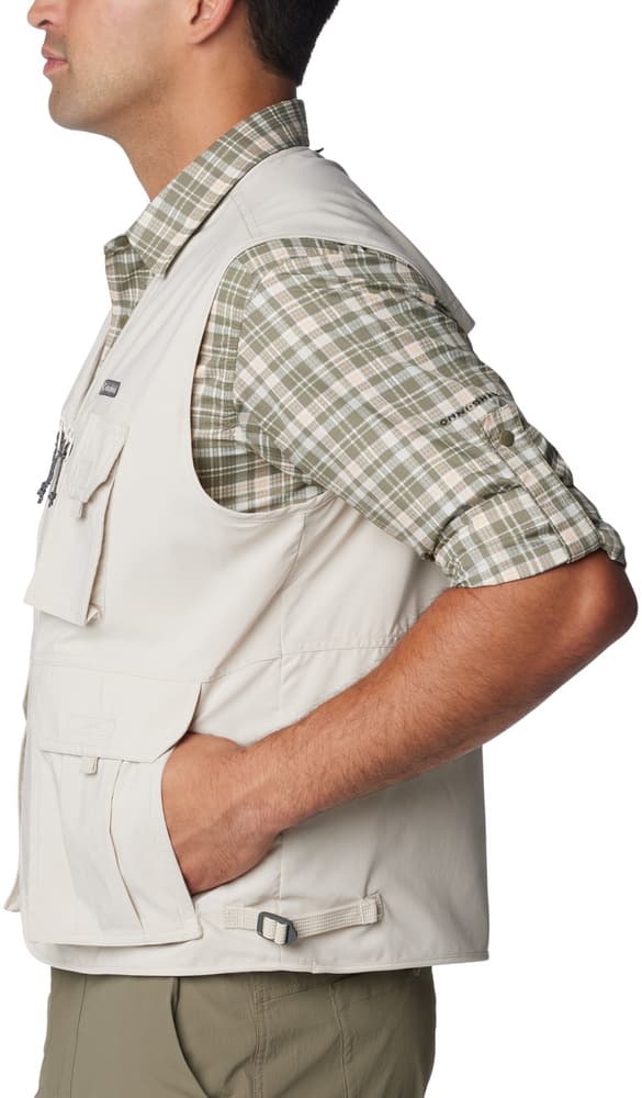 M's Silver Ridge™ Utility Vest Dark Stone, view: 3