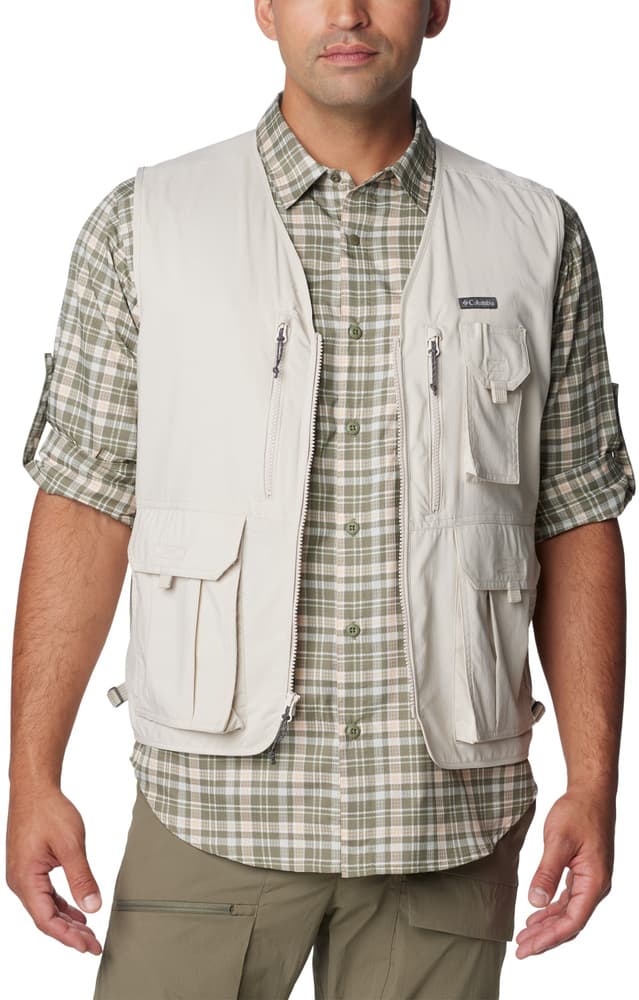 M's Silver Ridge™ Utility Vest Dark Stone, view: 1