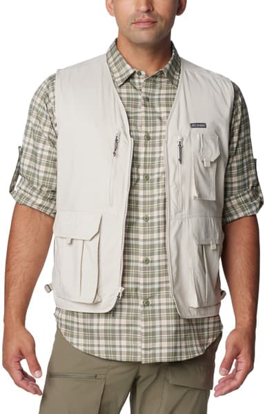 M's Silver Ridge™ Utility Vest Dark Stone, view: 1