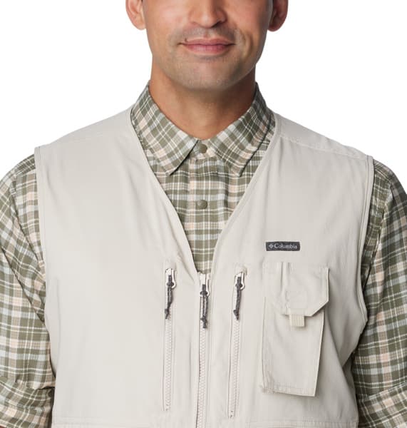 M's Silver Ridge™ Utility Vest Dark Stone, view: 5