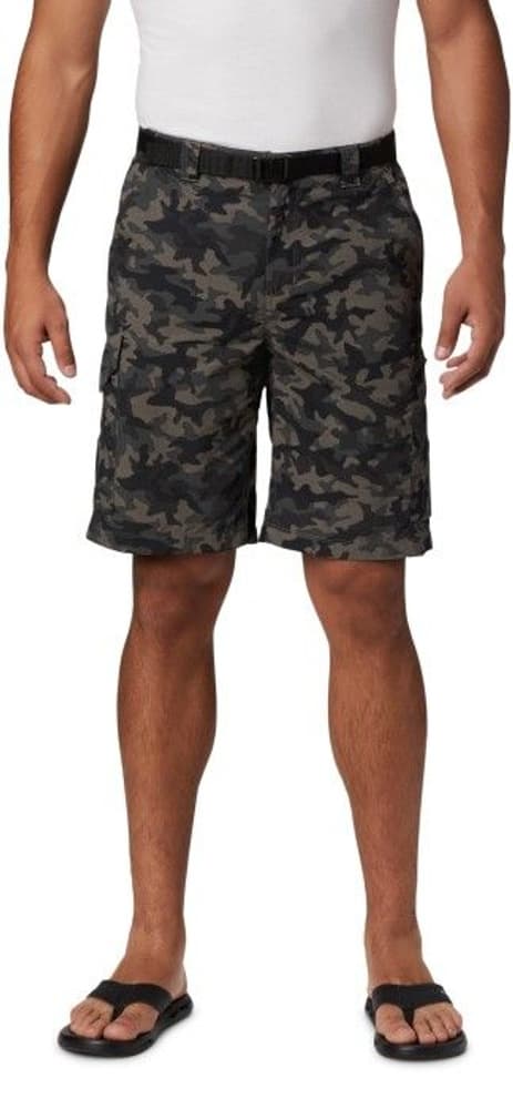 Silver Ridge Printed Cargo Short Black Camo, view: 4