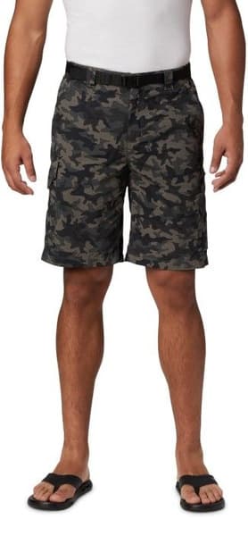 Silver Ridge Printed Cargo Short Black Camo, view: 4