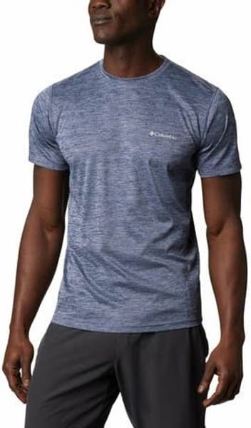 M's Zero Rules Short Sleeve Shirt Carbon Heather, view: 2