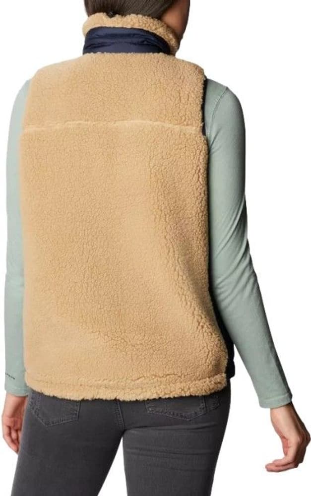 W's Archer Ridge Sherpa Fleece Vest Beach/Dark Nocturnal, view: 1