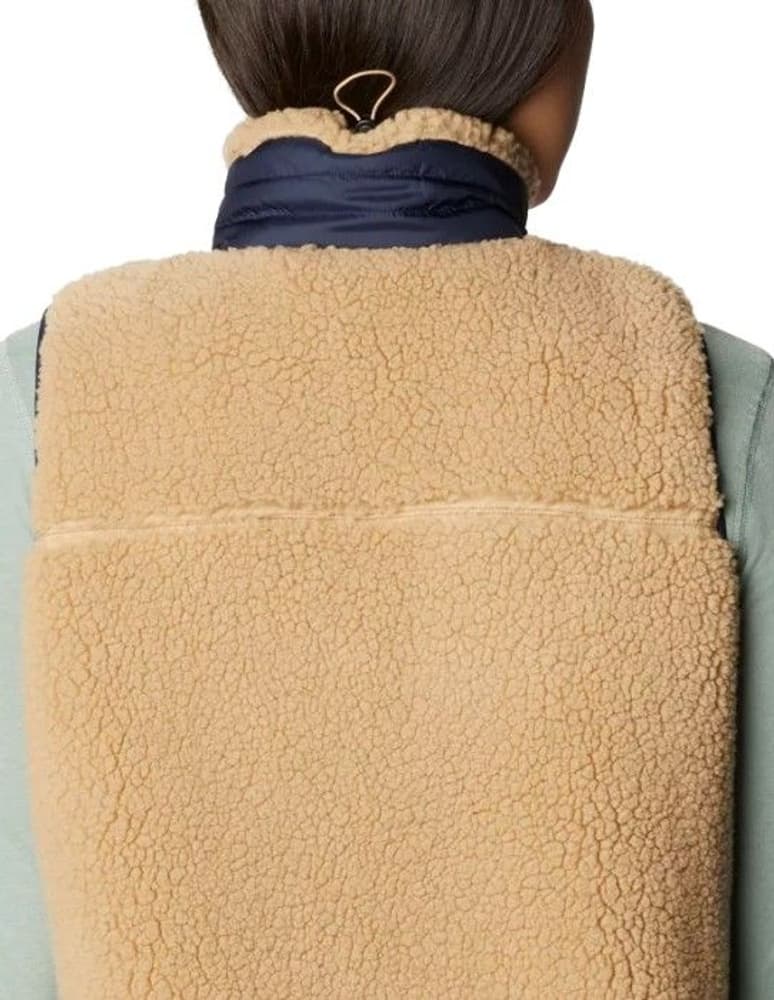 W's Archer Ridge Sherpa Fleece Vest Beach/Dark Nocturnal, view: 3