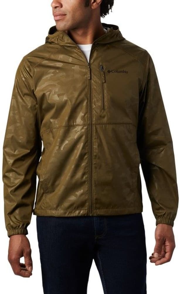 Flash Forward Windbreaker Print New Olive Techn, view: 0