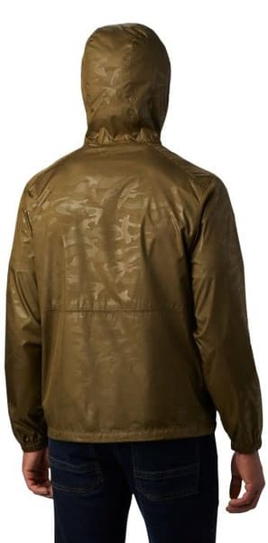 Flash Forward Windbreaker Print New Olive Techn, view: 3