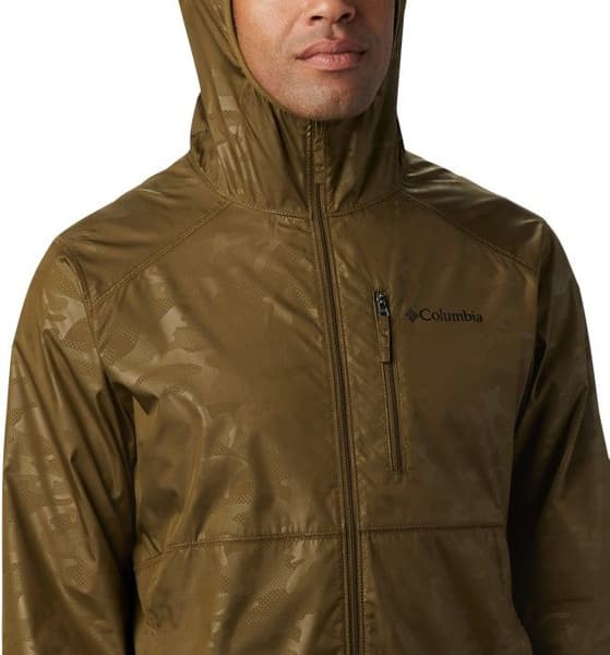 Flash Forward Windbreaker Print New Olive Techn, view: 2