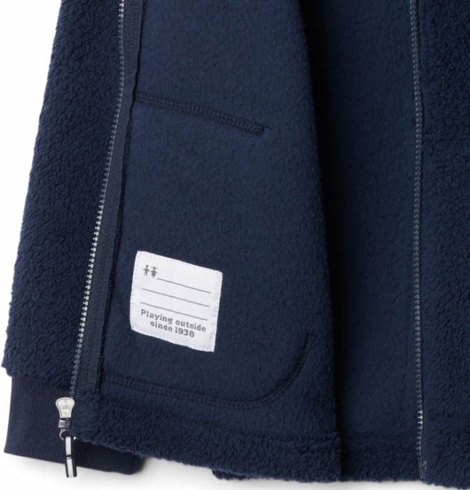 Kids Rugged Ridge Sherpa Full Zip Boys Collegiate Navy, view: 2