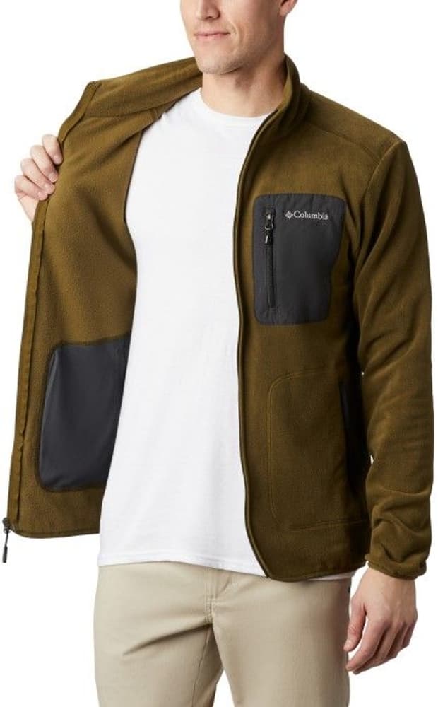M's Exploration Full Zip Fleece Jacket New Olive/Shark, view: 2