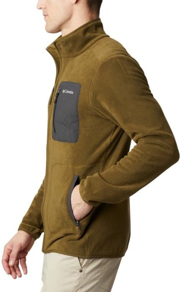 M's Exploration Full Zip Fleece Jacket New Olive/Shark, view: 3