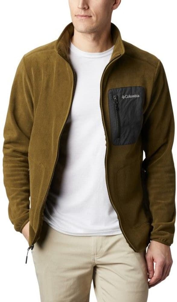 M's Exploration Full Zip Fleece Jacket New Olive/Shark, view: 1