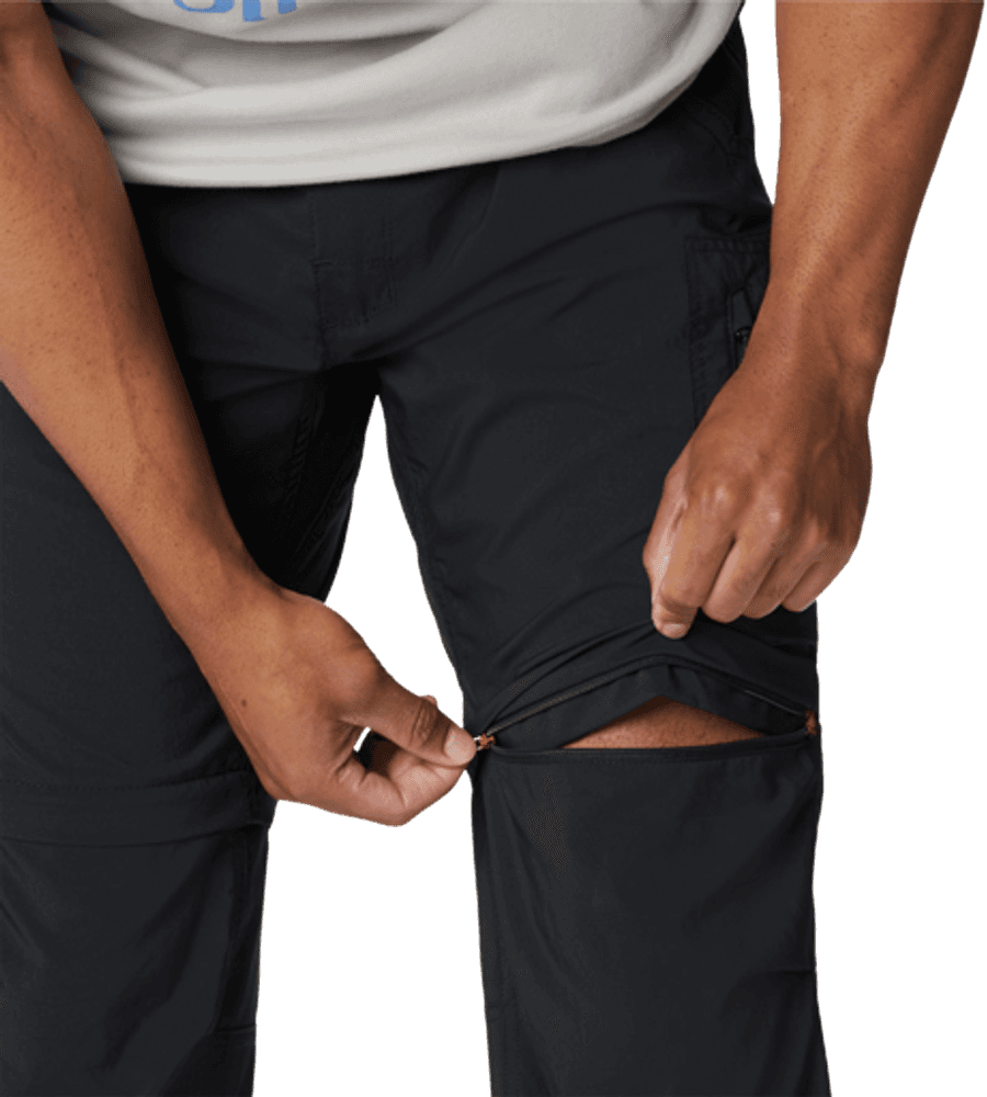 M's Silver Ridge Utility Convertible Pant Black, view: 3