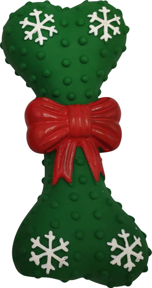 X'mas Latex Squeaky Bone 14 cm, view: 1