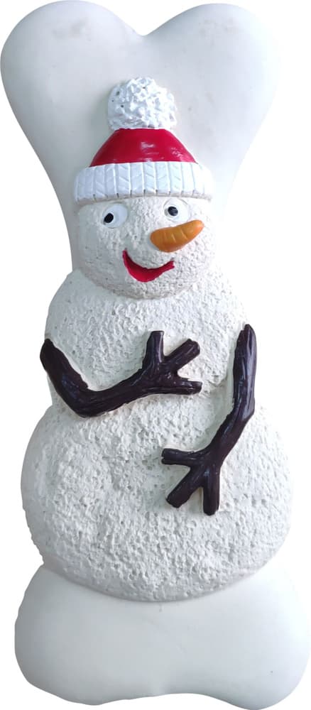 X'mas Latex Squeaky Bone 14 cm, view: 0