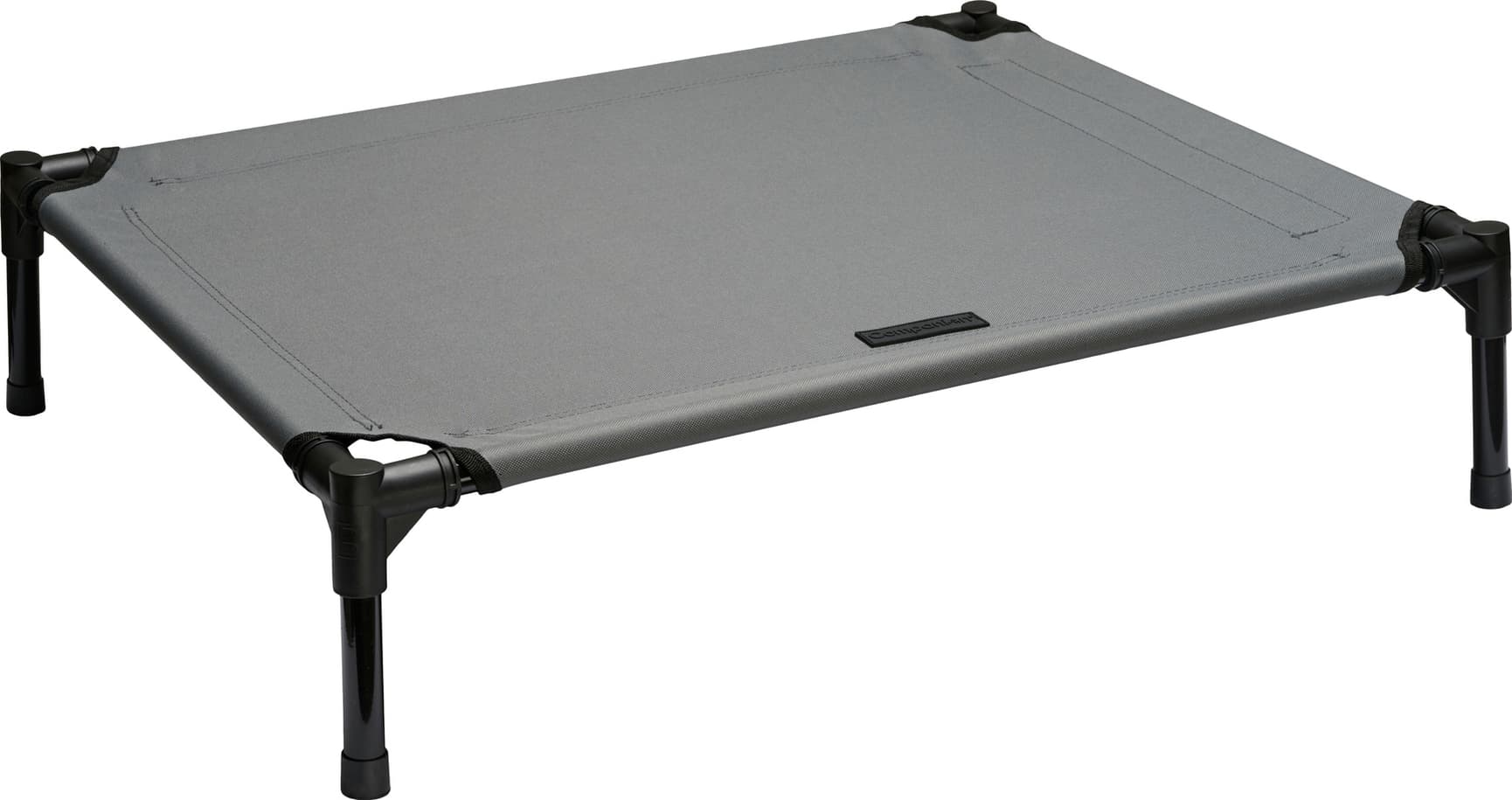  Folded Camping Bed 76x61x18 cm Grey, view: 0