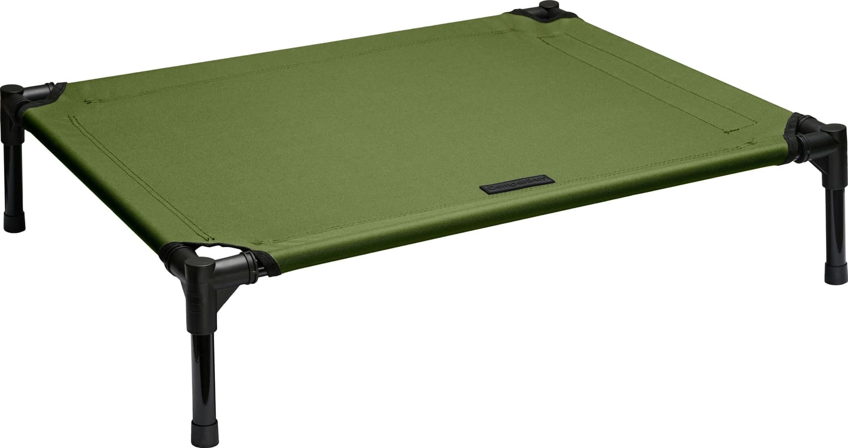  Folded Camping Bed 76x61x18 cm Green, view: 0