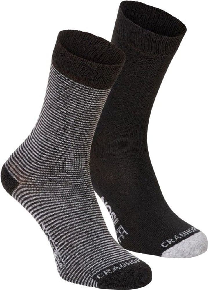 NosiLife Twin Sock Pack Soft Grey Marl Charcoal, view: 0