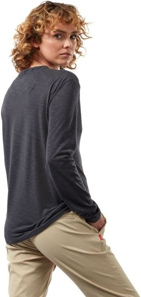 W's NosiLife Novah LS Top Charcoal, view: 2