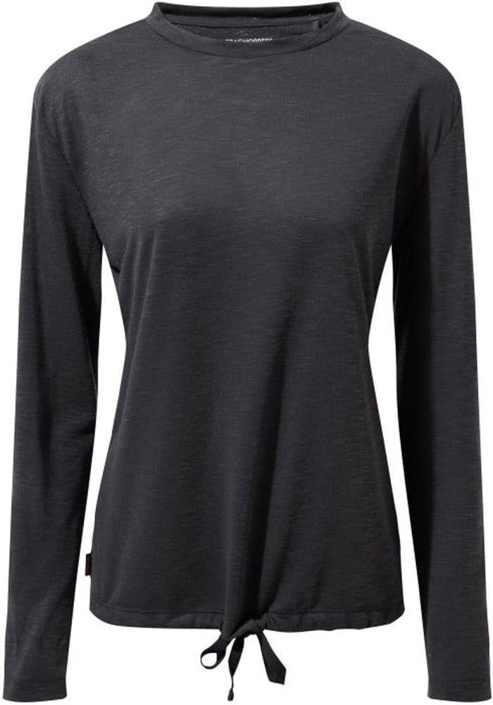 W's NosiLife Novah LS Top Charcoal, view: 0
