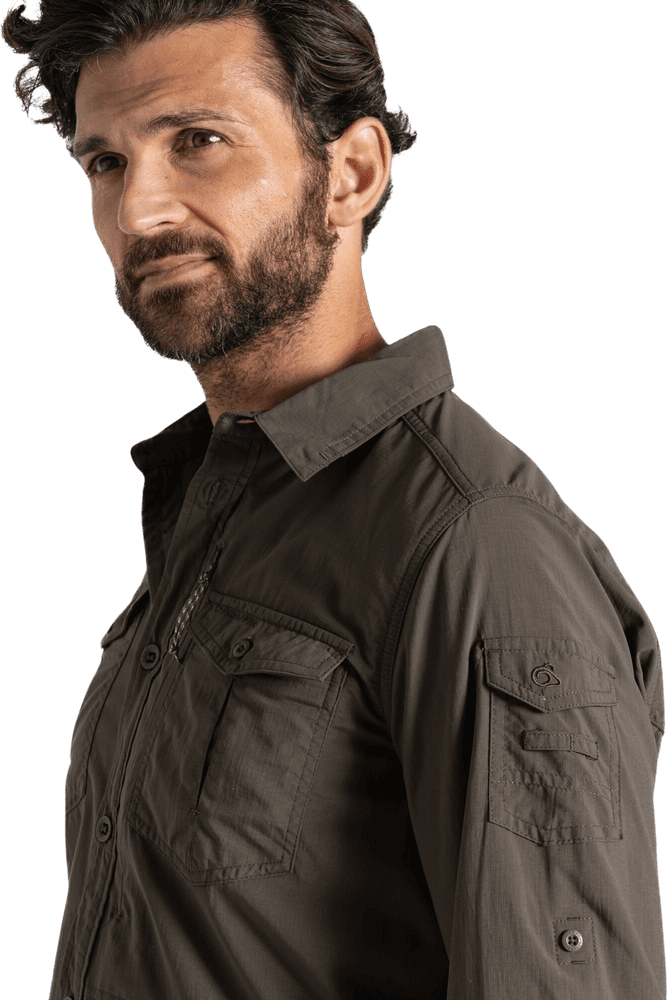 M's NosiLife Adventure LS Shirt III Woodland Green, view: 2