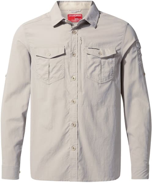 M's NosiLife Adventure III LS Shirt Parchment, view: 0