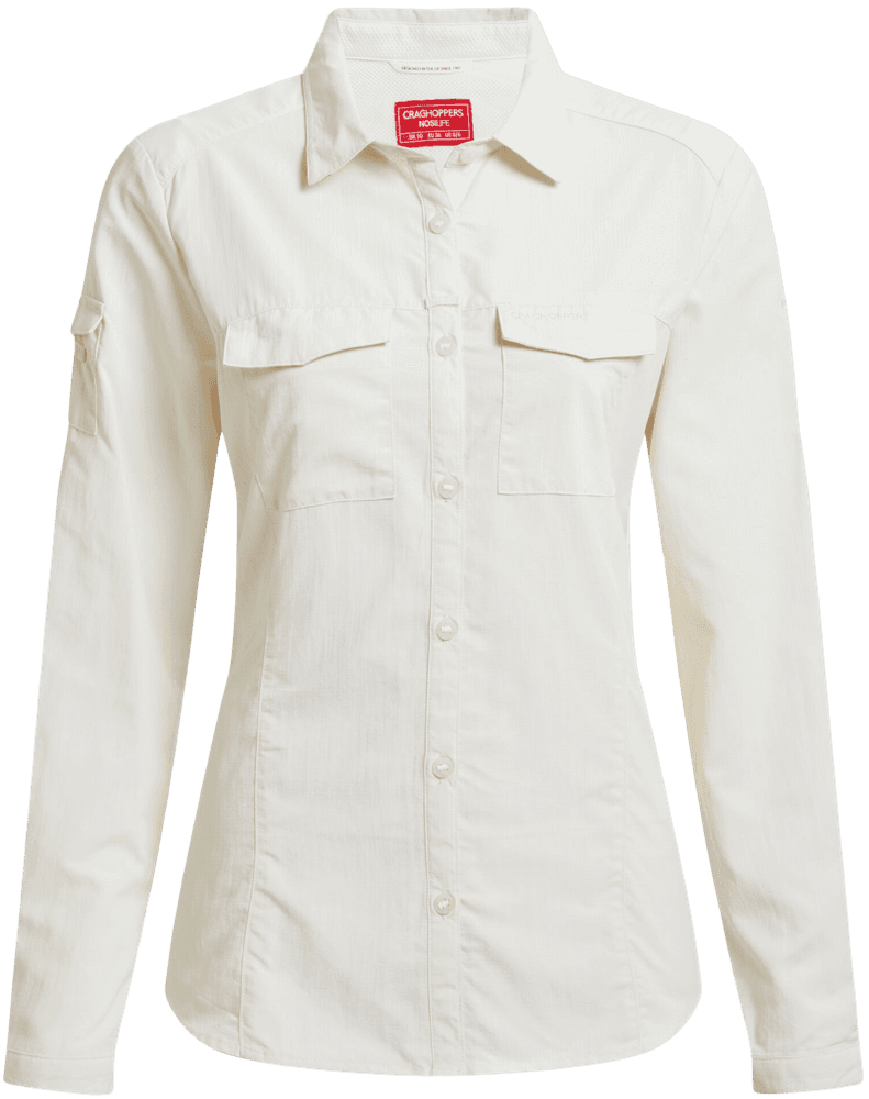 W's NosiLife Adventure LS Shirt III Seasalt, view: 0