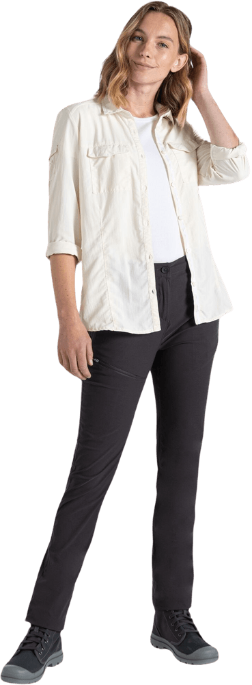 W's NosiLife Adventure LS Shirt III Seasalt, view: 7