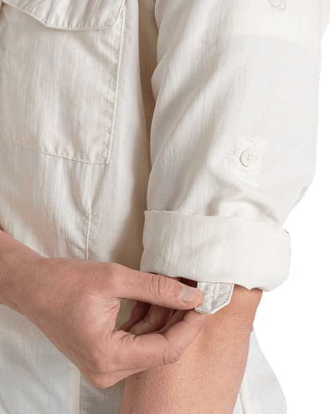 W's NosiLife Adventure LS Shirt III Seasalt, view: 6