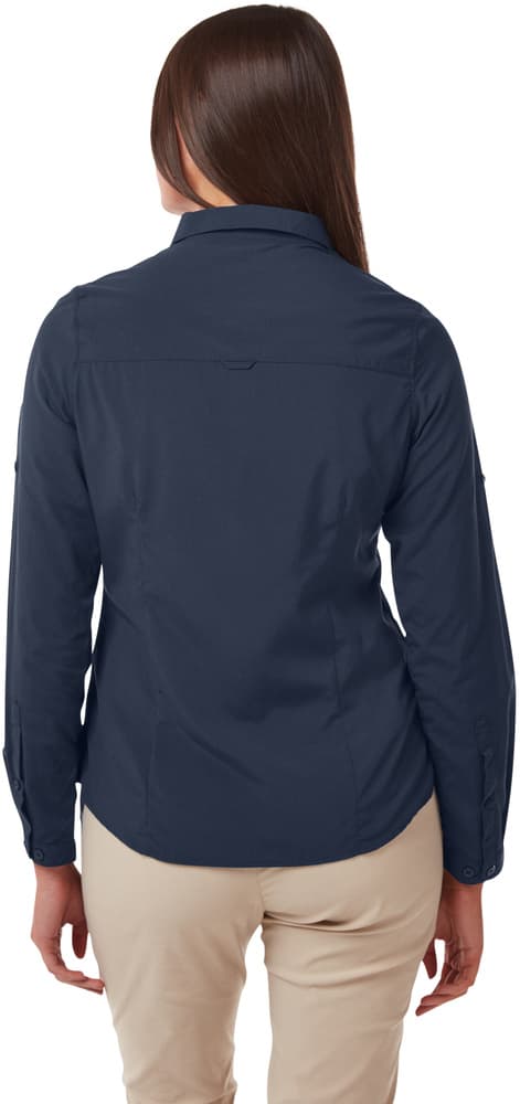 W's NosiLife Bardo Longsleeve Shirt Blue Navy, view: 2