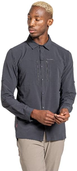 M's NosiLife Pro IV Long Sleeved Shirt Black Pepper, view: 2