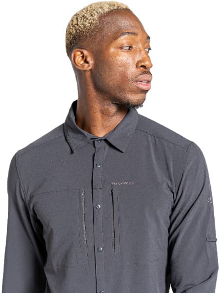M's NosiLife Pro IV Long Sleeved Shirt Black Pepper, view: 3